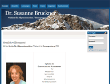 Tablet Screenshot of drbruckner.at